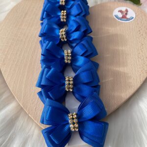 Blue Butterfly Style Luxury Bow