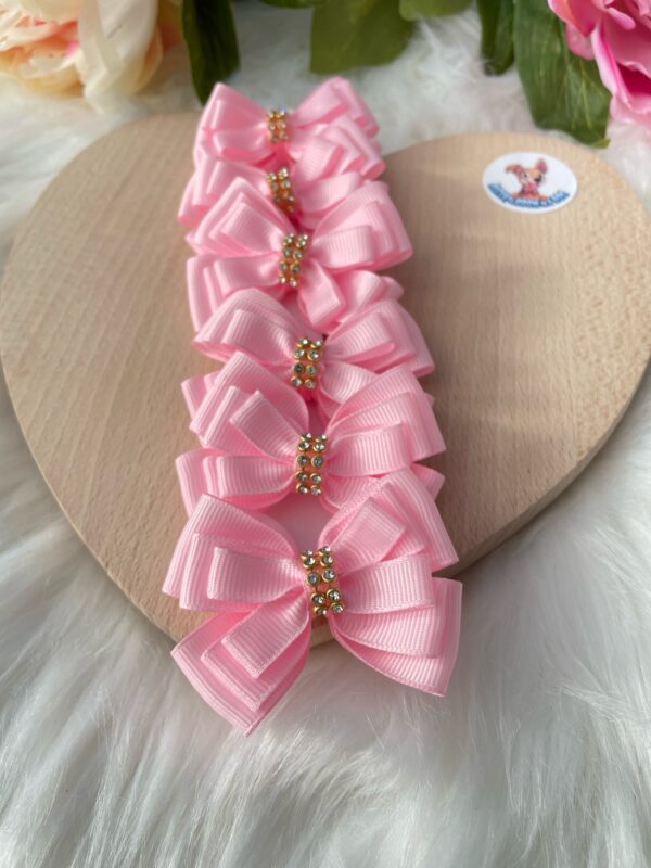 Light Pink Butterfly Style Luxury Bow