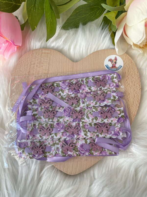 Lilac Flowers Small Collar
