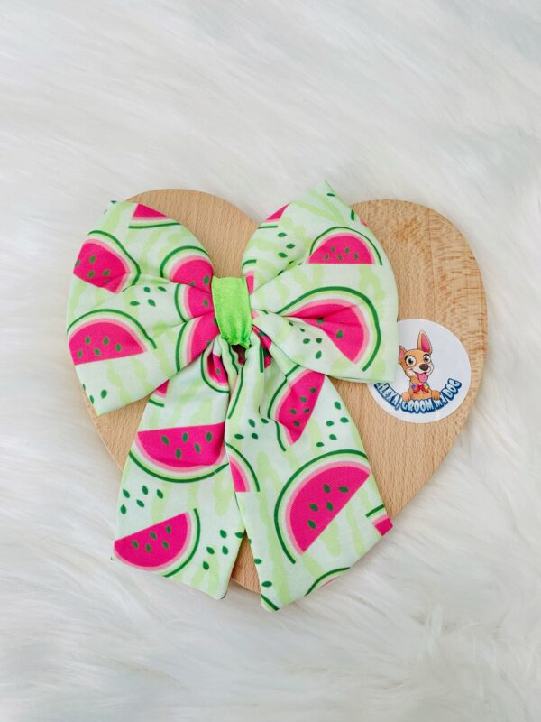 Watermelon Sailor Bow