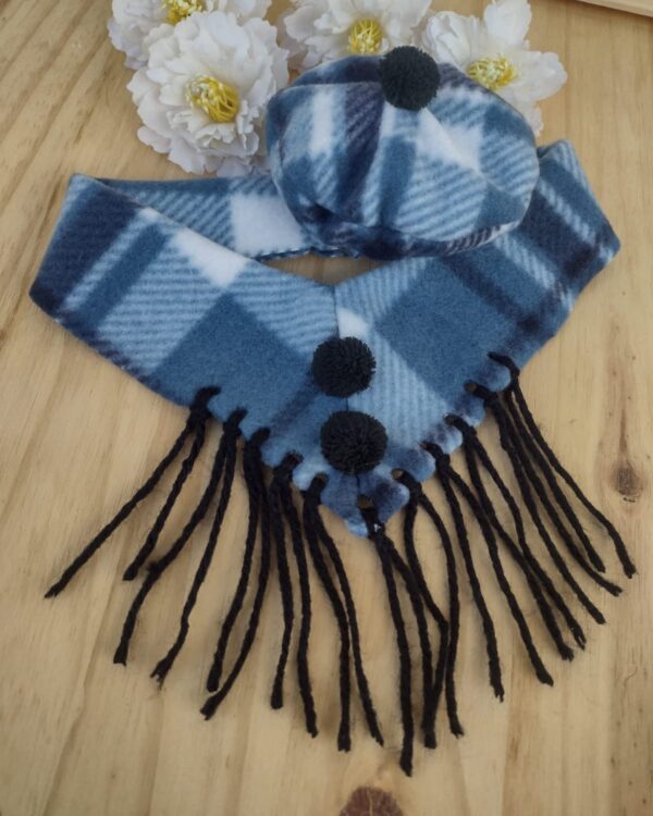 Blue Scarf + Hat Winter SetBlue Scarf + Hat Winter Set
